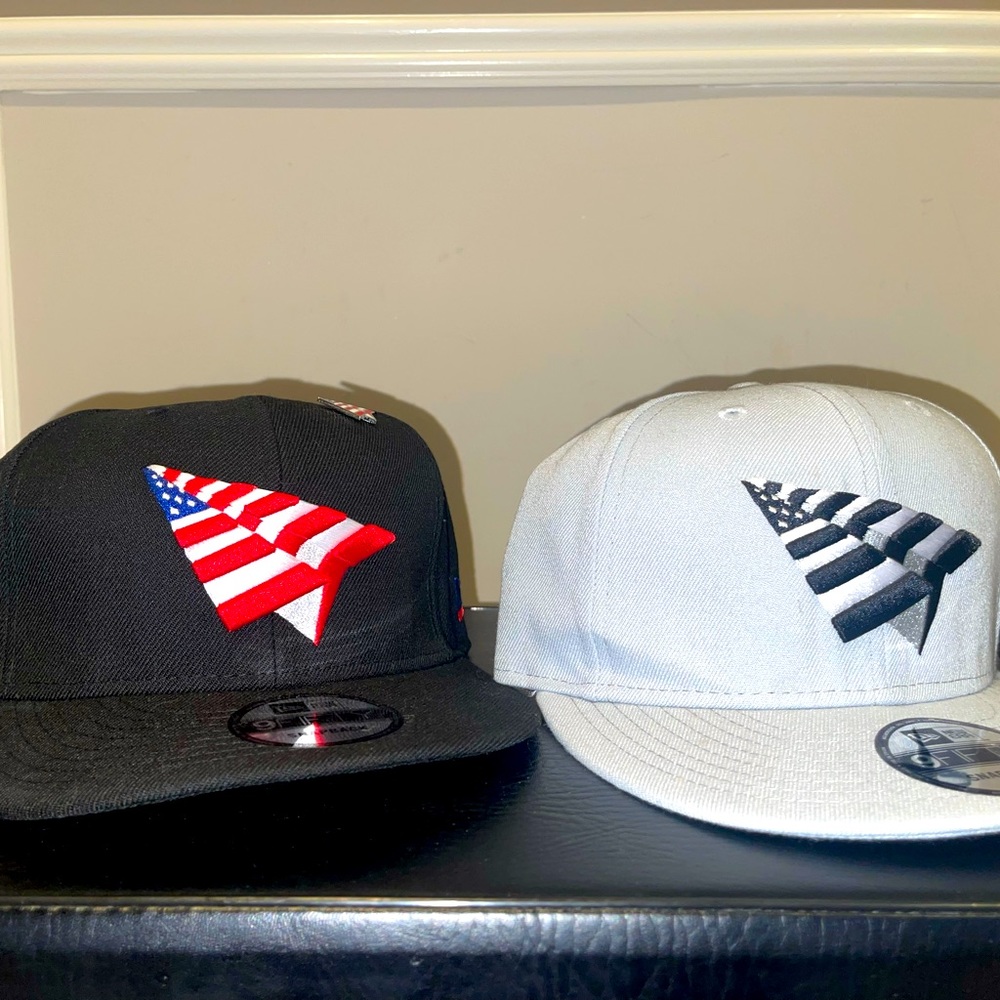 Men’s Roc Nation Paper Planes New Era 59FIFTY Logo Fitted Hat - Grey & Black